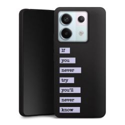 Silicone Premium Case Black Matt