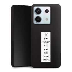 Silicone Premium Case Black Matt