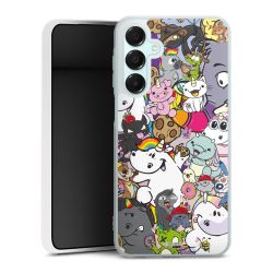 Silikon Premium Case mattweiss