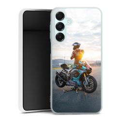 Silikon Premium Case mattweiss