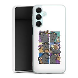 Silikon Premium Case mattweiss