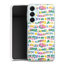 Silikon Premium Case mattweiss