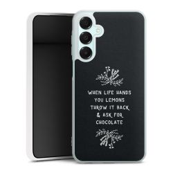 Silikon Premium Case mattweiss