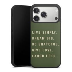 Silicone Premium Case black-matt
