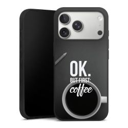 Silicone Premium Case Black Matt