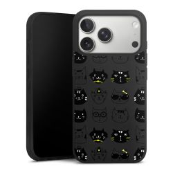 Silicone Premium Case Black Matt