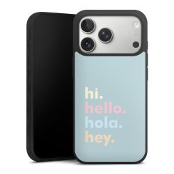 Silicone Premium Case black-matt