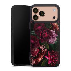 Donkerrode en roze bloemen
