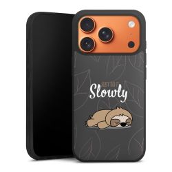 Just Do It Slowly Sloth Grey