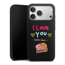 Silicone Premium Case Black Matt