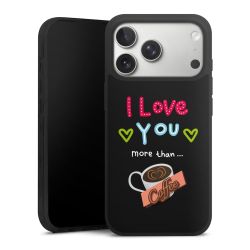 Silicone Premium Case Black Matt