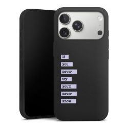 Silicone Premium Case Black Matt