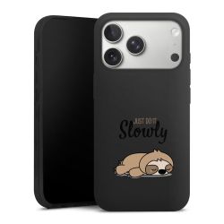 Silicone Premium Case Black Matt