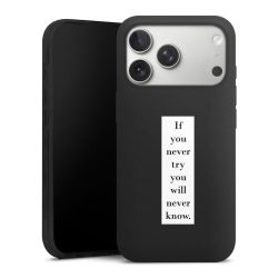 Silicone Premium Case Black Matt
