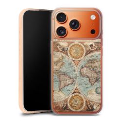 Mappa del mondo vintage