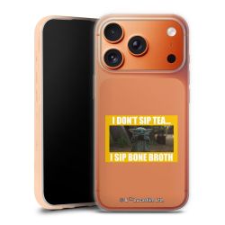 Silikonskal genomskinlig