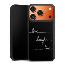 Silicone Premium Case Black Matt