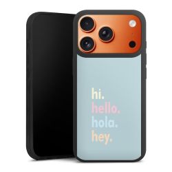 Silicone Premium Case black-matt