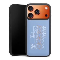 Silicone Premium Case Black Matt