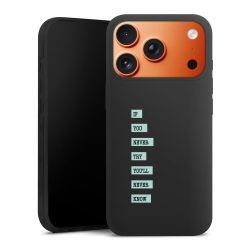 Silicone Premium Case Black Matt