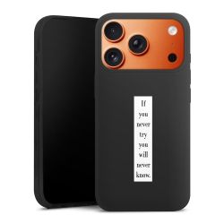 Silicone Premium Case Black Matt