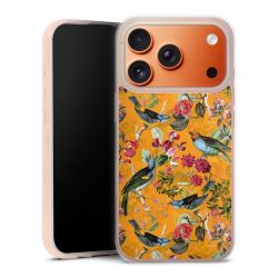 Vogels Bloemen Behang