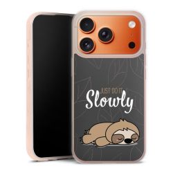 Just Do It Slowly Sloth Grey