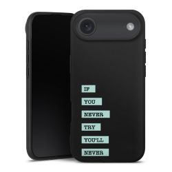 Silicone Premium Case Black Matt