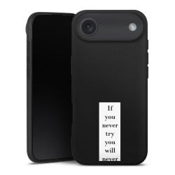 Silicone Premium Case Black Matt