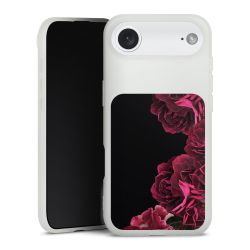 Rose vintage su nero