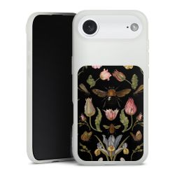 Wildblumen und Biene Schwarz