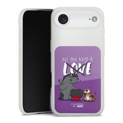 Silikon Premium Case mattweiss