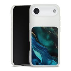 Encre bleue et dorée