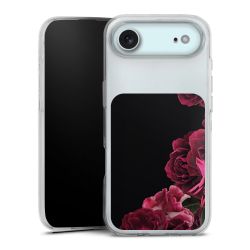 Rose vintage su nero