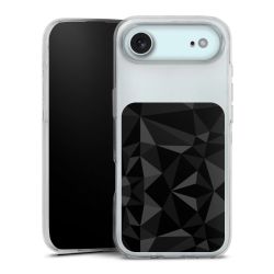 Motif Polygone Noir