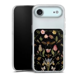 Wildblumen und Biene Schwarz