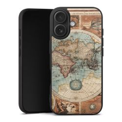 Mappa del mondo vintage