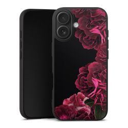 Rose vintage su nero