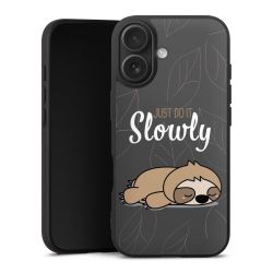 Just Do It Slowly Sloth Grey