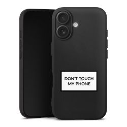 Silicone Premium Case Black Matt