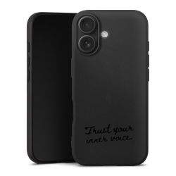 Silicone Premium Case Black Matt