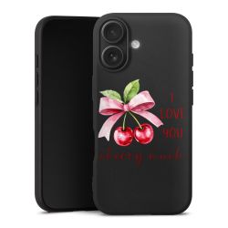 Silicone Premium Case Black Matt