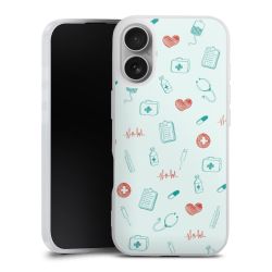 Silikon Premium Case mattweiss