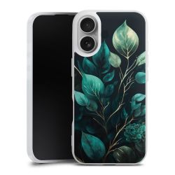 Eukalyptus dunkler Hintergrund