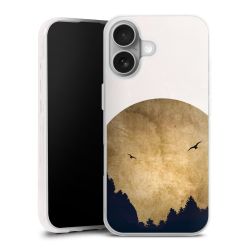 Twee vogels en de maan