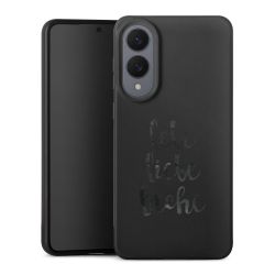 Silikon Premium Case  mattschwarz