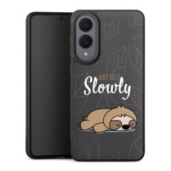Just Do It Slowly Sloth Grey