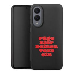 Silikon Premium Case  mattschwarz