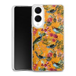 Vogels Bloemen Behang