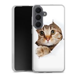 Silikonskal genomskinlig